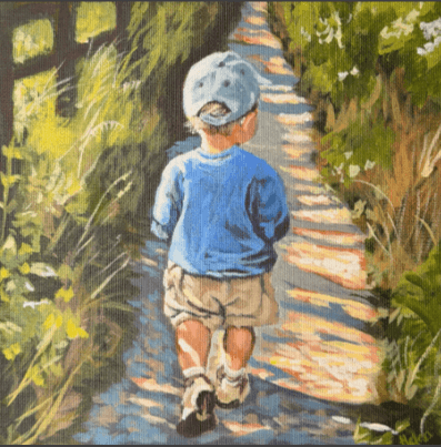 Little Explorer by Helen Sutton — Limited edition Fine Art Giclee print